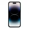 iLike Apple iPhone 14 Pro Max silikónovo-plastové puzdro Eco Print Design čierne