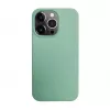 iLike Apple iPhone 14 Pro Max silikónovo-plastové puzdro Eco Print Design kvet zelené