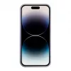 iLike Apple iPhone 14 Pro Max silikónovo-plastové puzdro Eco Print Design kvet fialové