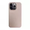 iLike Apple iPhone 14 Pro Max silikónovo-plastové puzdro Eco Print Design béžové