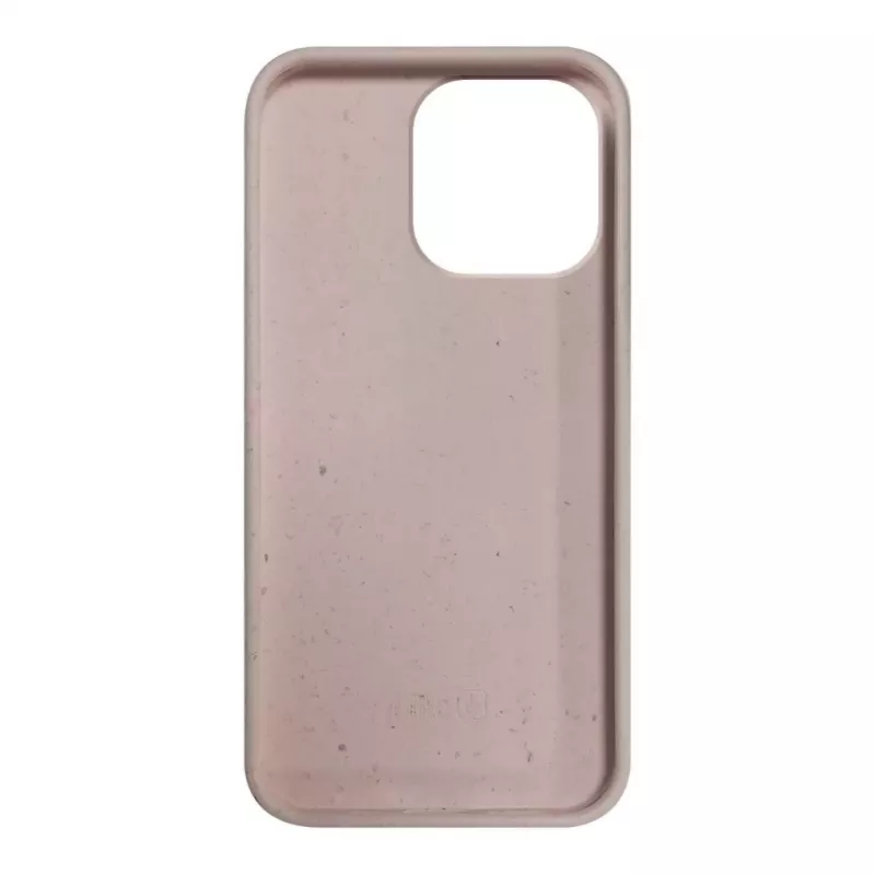 iLike Apple iPhone 14 Pro Max silikónovo-plastové puzdro Eco Print Design béžové
