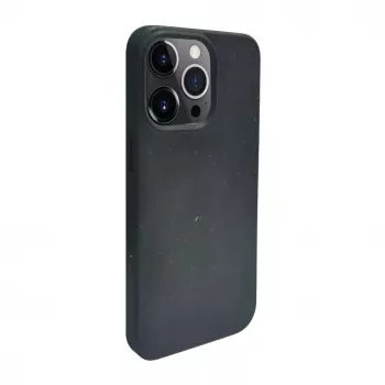 ILIKE Apple iPhone 14 Pro silikónovo-plastové puzdro Eco Print Design čierne