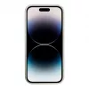 iLike Apple iPhone 14 Pro silikónovo-plastové puzdro Eco Print Design biele