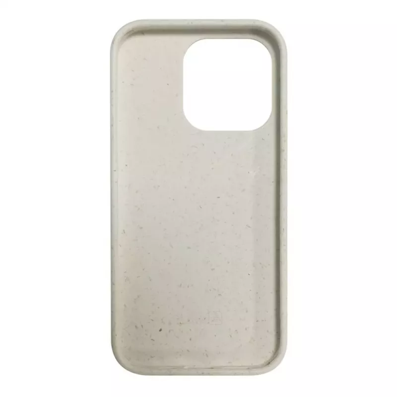 iLike Apple iPhone 14 Pro silikónovo-plastové puzdro Eco Print Design biele