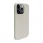 iLike Apple iPhone 14 Pro silikónovo-plastové puzdro Eco Print Design biele