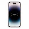 iLike Apple iPhone 14 Pro silikónovo-plastové puzdro Eco Print Design béžové
