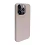 iLike Apple iPhone 14 Pro silikónovo-plastové puzdro Eco Print Design béžové