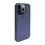 iLike Apple iPhone 14 Pro Max silikónovo-plastové puzdro Eco Print Design modré