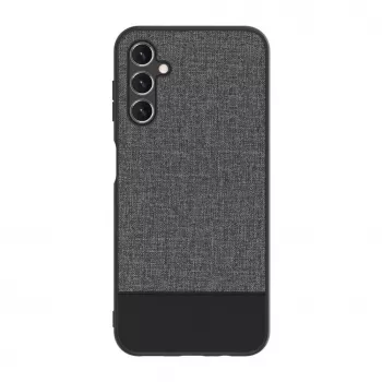 iLike Samsung Galaxy A14 5G zadný kryt z plastovej kože sivý