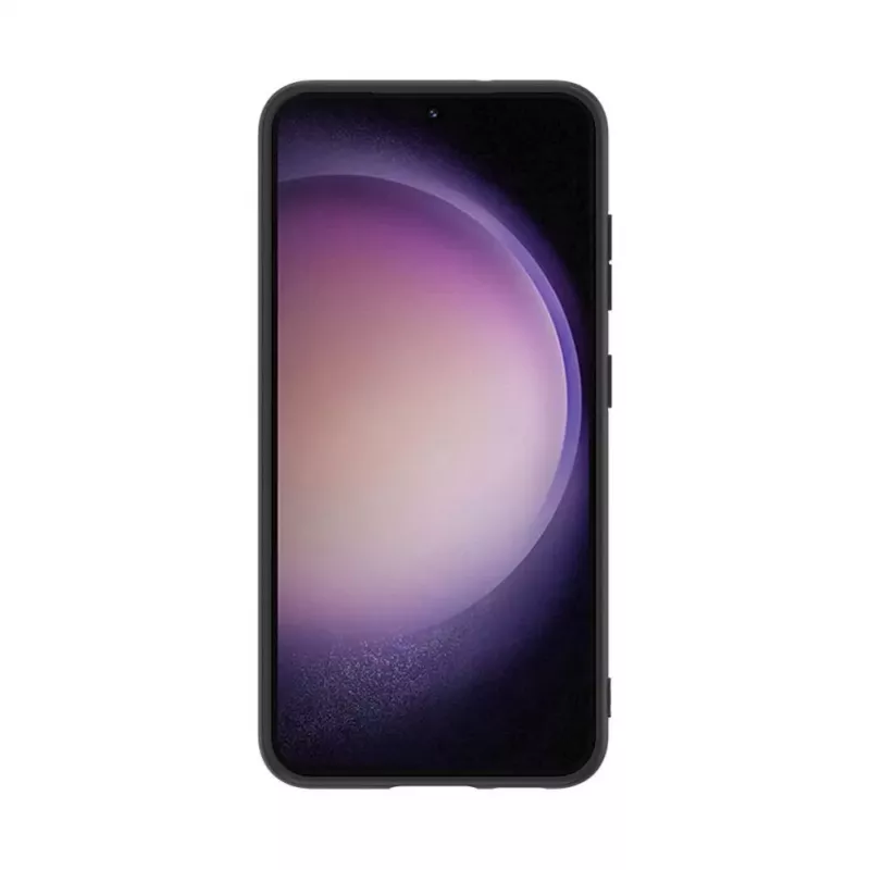 iLike Samsung Galaxy S23 zadný kryt z umelej kože čierny