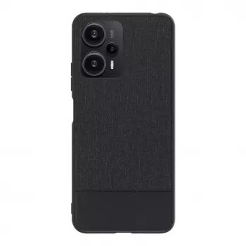 iLike Xiaomi Redmi Note 12 / Poco X5 zadný kryt z plastovej kože čierny