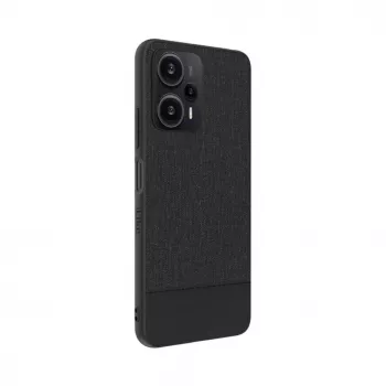 iLike Xiaomi Redmi Note 12 / Poco X5 zadný kryt z plastovej kože čierny