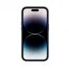 iLike Apple iPhone 14 Pro Max zadný kryt z plastovej kože čierny