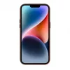Evelatus puzdro z pravej kože pre Apple iPhone 14 s MagSafe hnedé