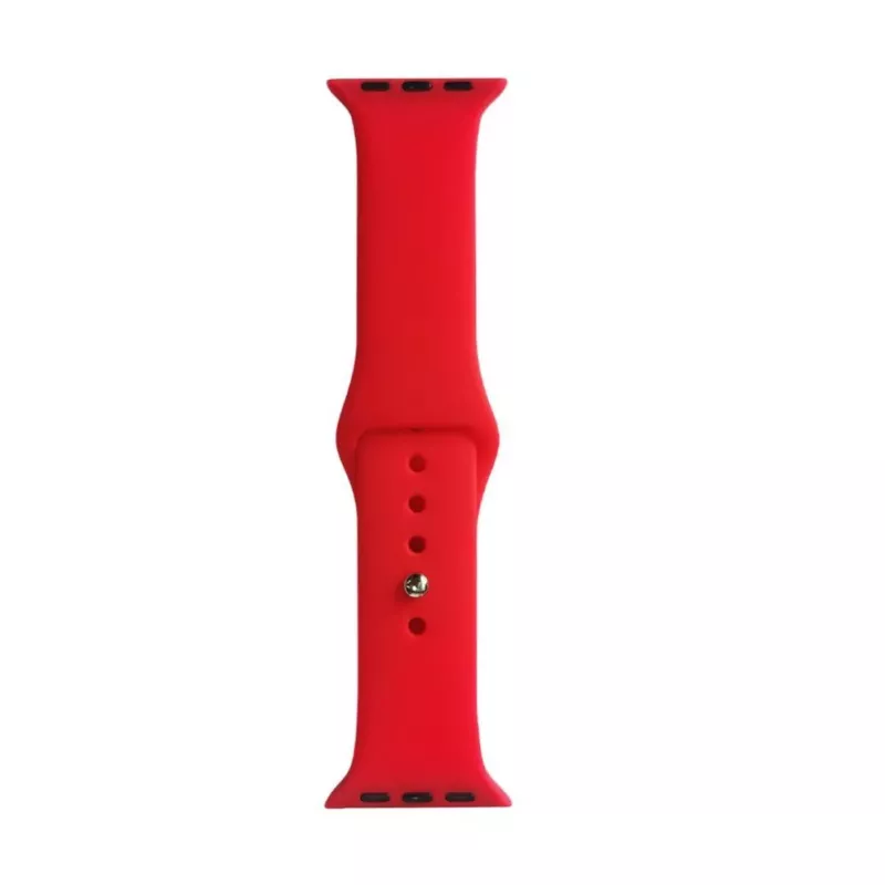 Evelatus silikónový remienok Loop na hodinky 38/40/41 mm (110 mm S/M) červený