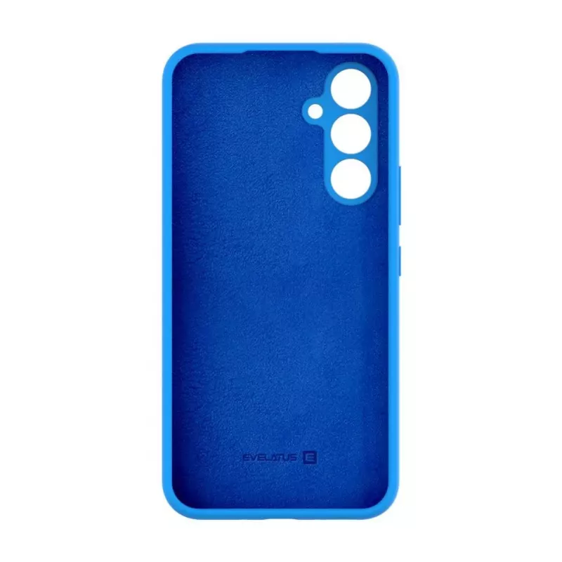 Evelatus Samsung Galaxy A54 prémiové silikónové puzdro Soft Touch modré