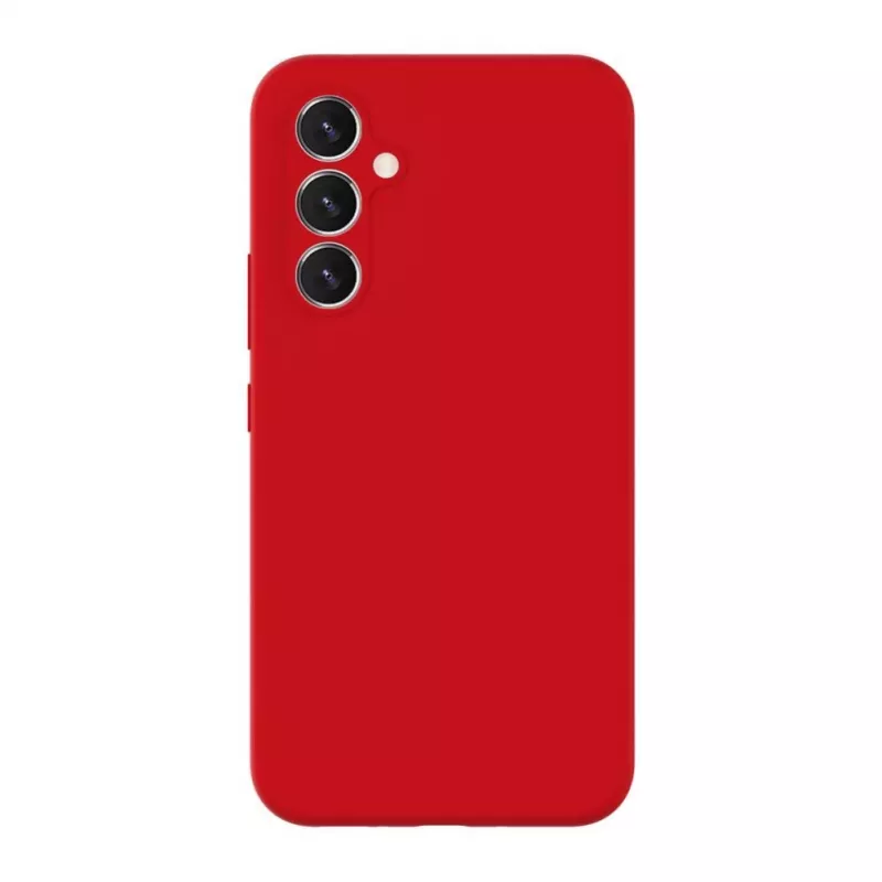 Evelatus Samsung Galaxy A54 prémiové silikónové puzdro Soft Touch červené