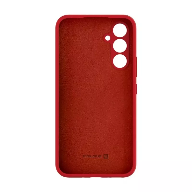 Evelatus Samsung Galaxy A54 prémiové silikónové puzdro Soft Touch červené