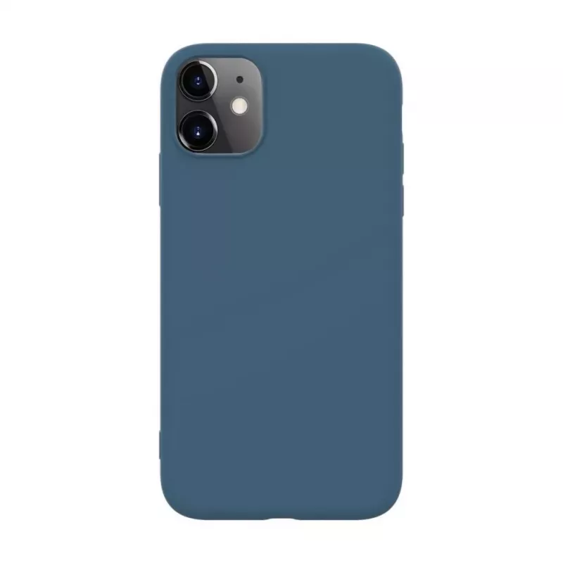 iLike Apple iPhone 11 nano silikónové puzdro polnočná modrá