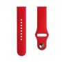 Evelatus 22 mm silikónový remienok Loop (S/M 110 mm) červený