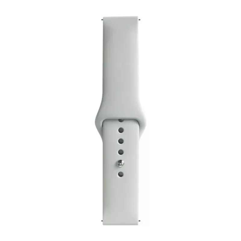 Evelatus 20 mm silikónové remienky Loop na hodinky (S/M 110 mm) sivé