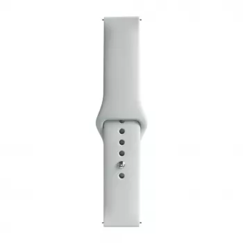 Evelatus Watch 22mm silikónový remienok na hodinky (S/M 110mm) sivý