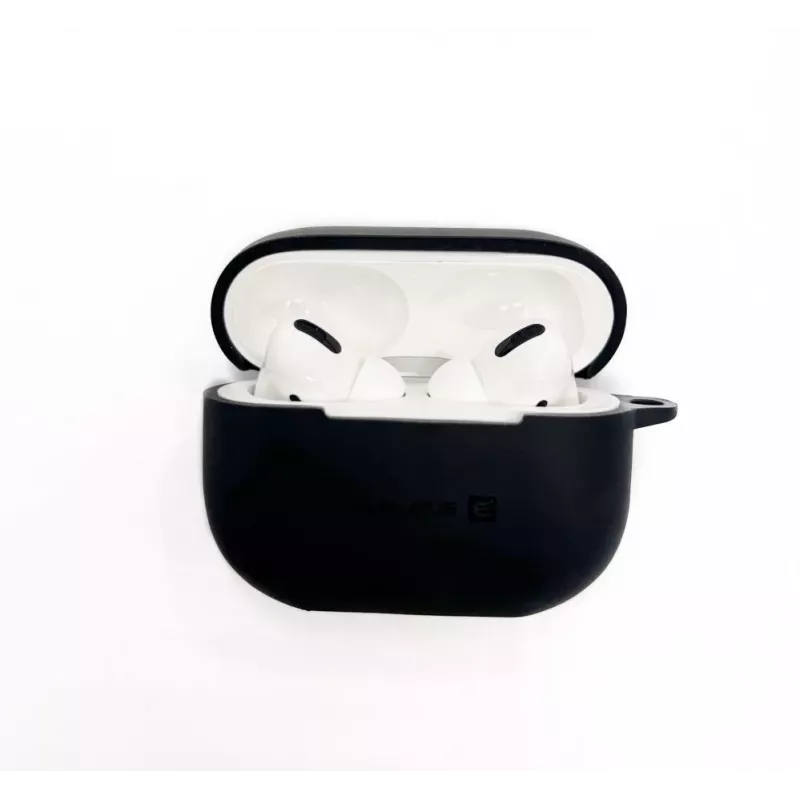 Evelatus Apple AirPods Pro 2 silikónové puzdro čierna