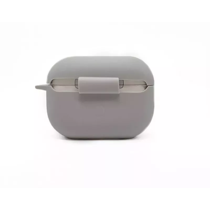 Evelatus Apple AirPods Pro 2 silikónové puzdro strieborná