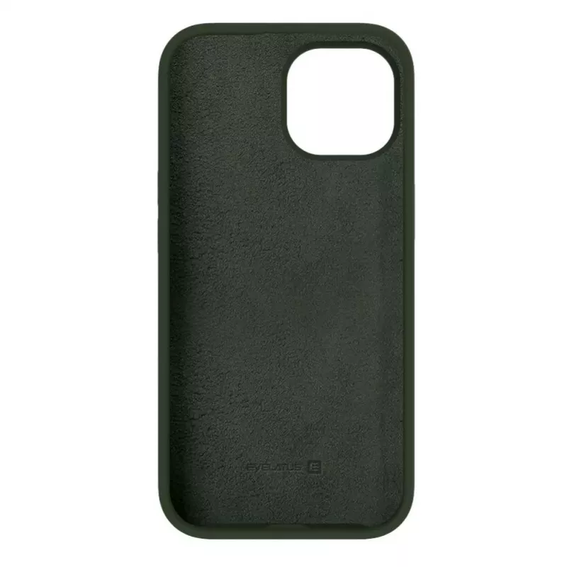 Evelatus Apple iPhone 15 Premium Soft Touch silikónové puzdro tmavoolivové