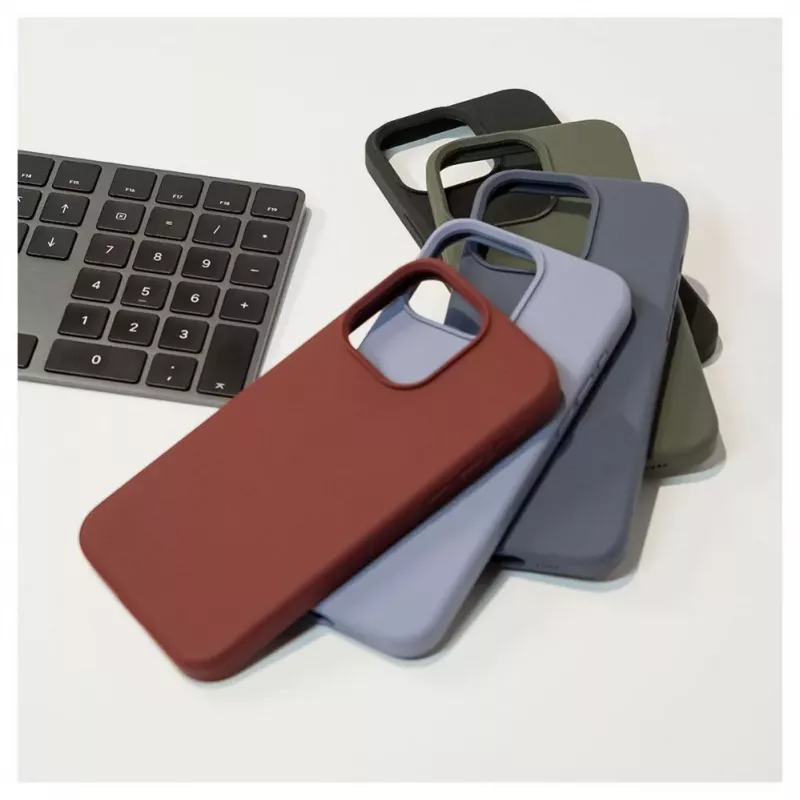 Evelatus Apple iPhone 15 Plus Premium Soft Touch silikónové puzdro čierne