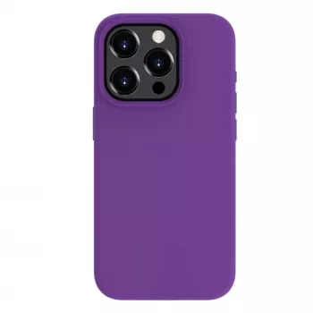 Evelatus Apple iPhone 15 Pro Premium Soft Touch silikónové puzdro tmavofialové