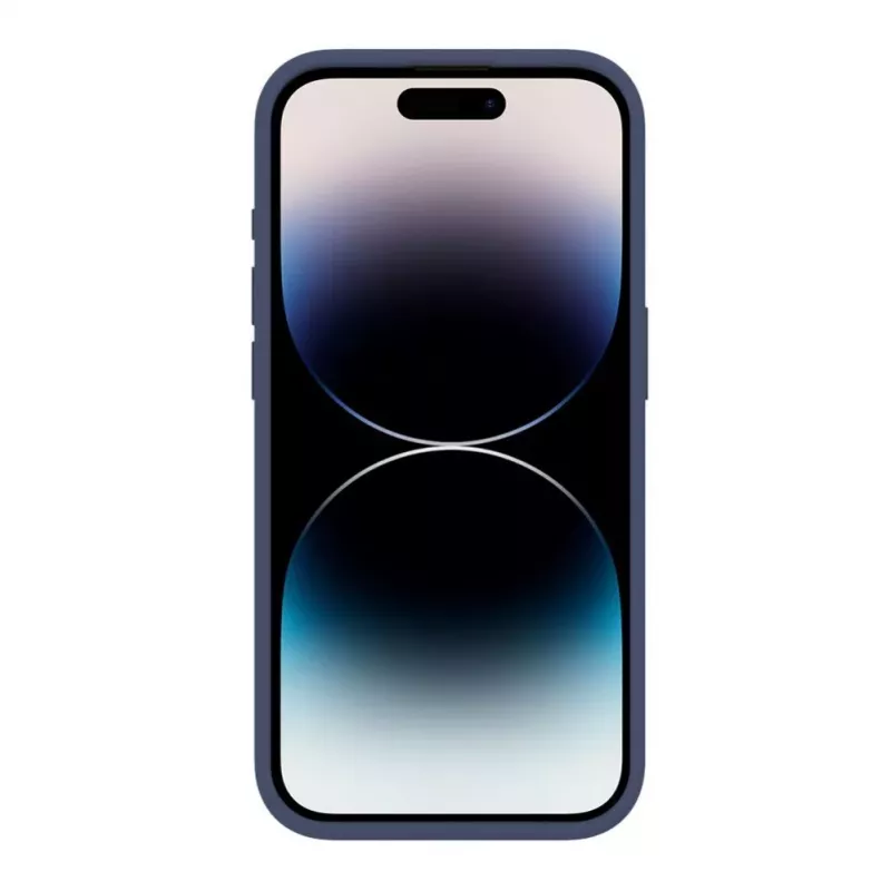 Evelatus Apple iPhone 15 Pro Premium Soft Touch silikónové puzdro polnočnomodré