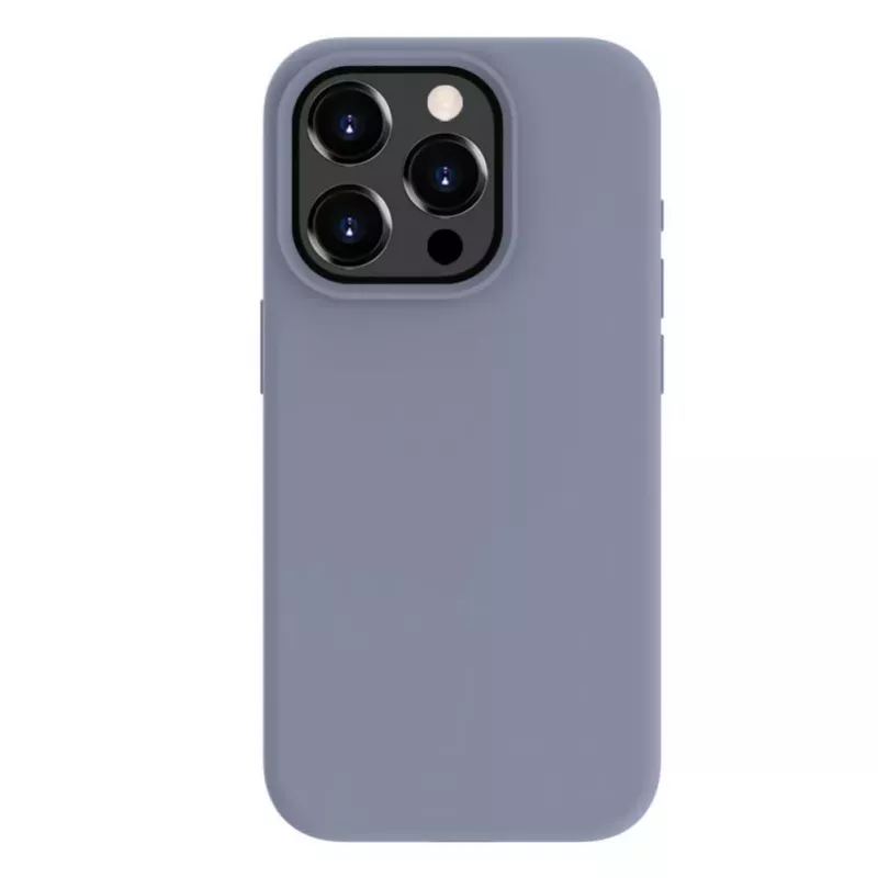 Evelatus Apple iPhone 15 Pro Premium Soft Touch silikónové puzdro levanduľovosivé