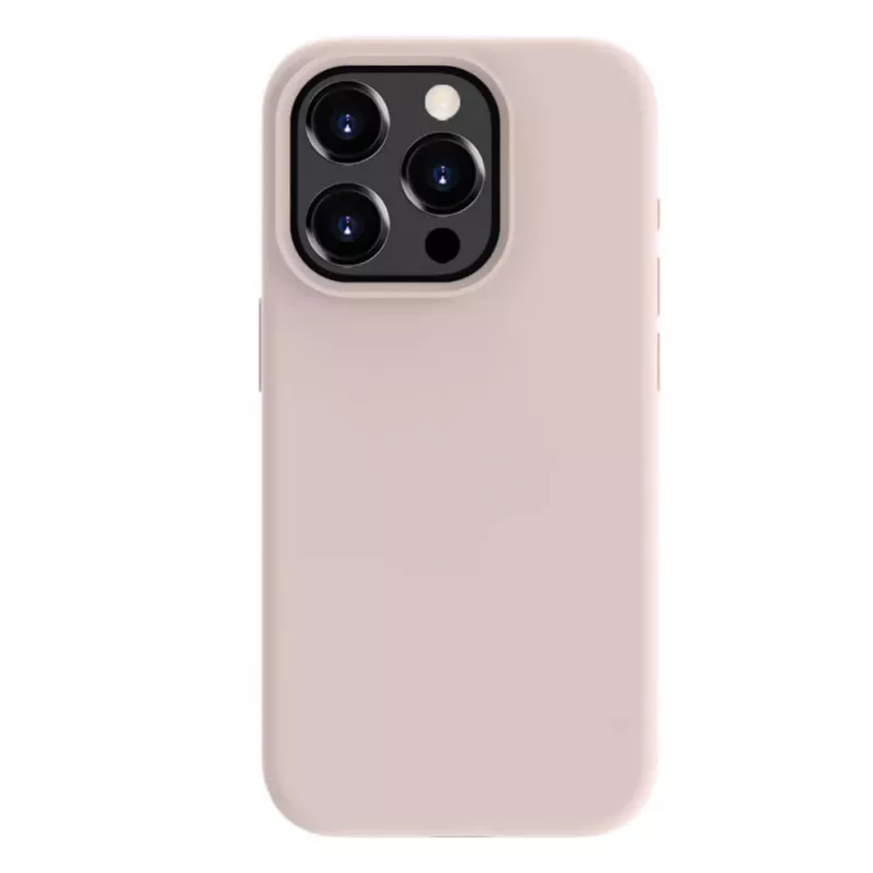 Evelatus Apple iPhone 15 Pro Premium Soft Touch silikónové puzdro Pink Sand