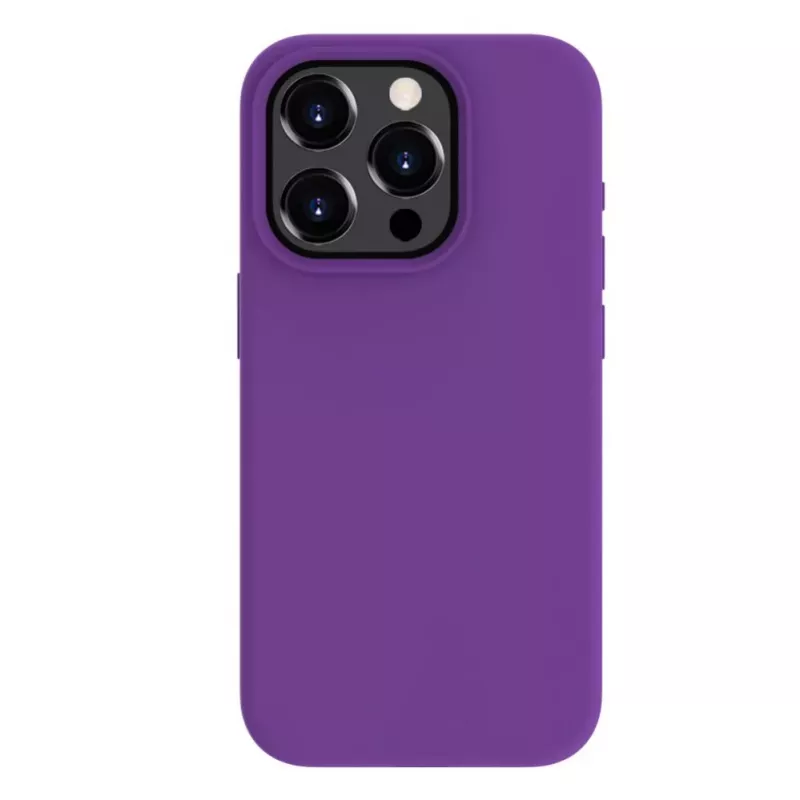 Evelatus Apple iPhone 15 Pro Max Premium Soft Touch silikónové puzdro tmavofialové