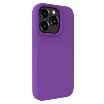 Evelatus Apple iPhone 15 Pro Max Premium Soft Touch silikónové puzdro tmavofialové