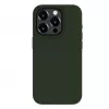 Evelatus Apple iPhone 15 Pro Max Premium Soft Touch silikónové puzdro tmavoolivové