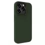 Evelatus Apple iPhone 15 Pro Max Premium Soft Touch silikónové puzdro tmavoolivové