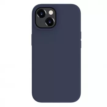 Evelatus Apple iPhone 15 Premium MagSafe Soft Touch silikónové puzdro Midnight Blue