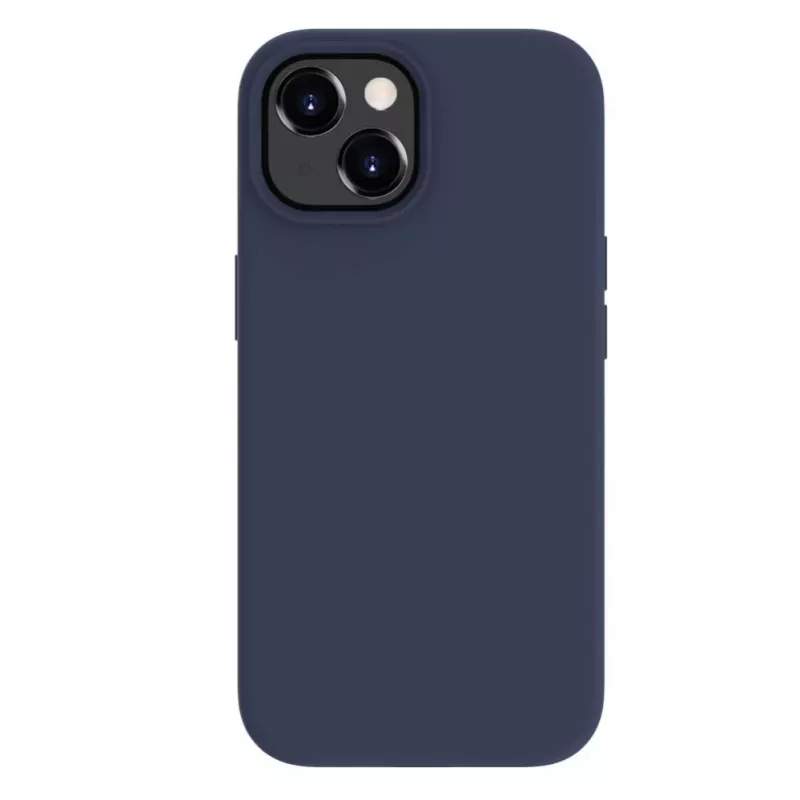 Evelatus Apple iPhone 15 Premium MagSafe Soft Touch silikónové puzdro Midnight Blue