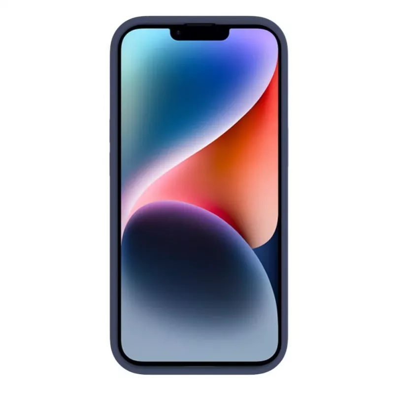 Evelatus Apple iPhone 15 Premium MagSafe Soft Touch silikónové puzdro Midnight Blue