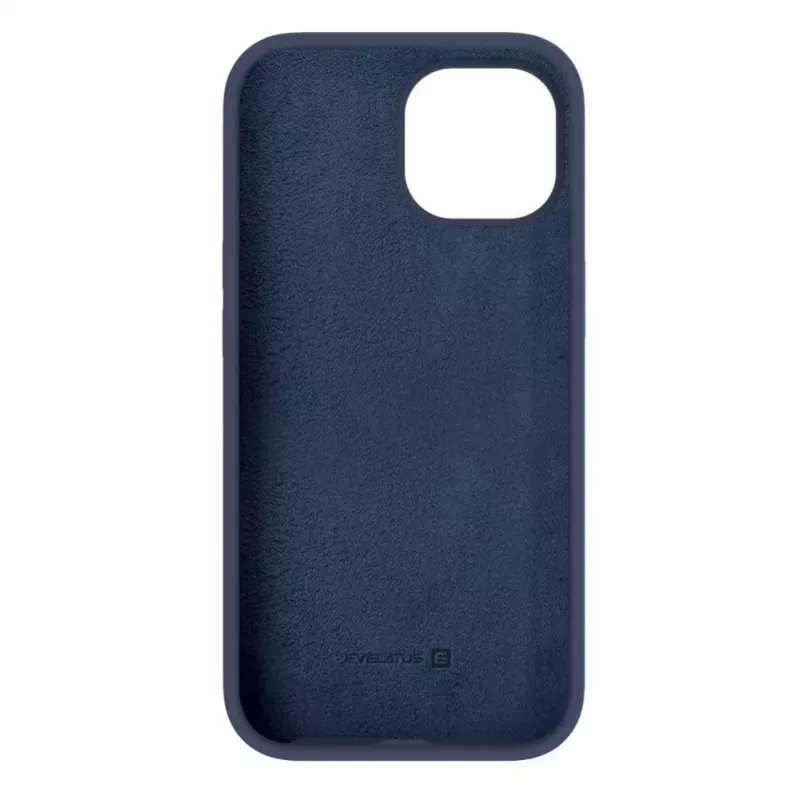 Evelatus Apple iPhone 15 Premium MagSafe Soft Touch silikónové puzdro Midnight Blue