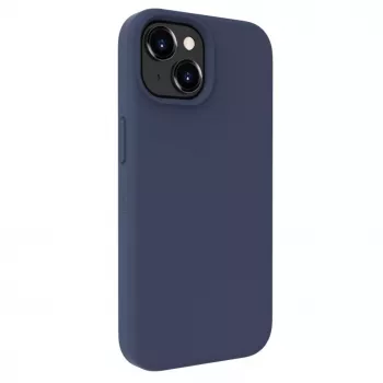 Evelatus Apple iPhone 15 Premium MagSafe Soft Touch silikónové puzdro Midnight Blue
