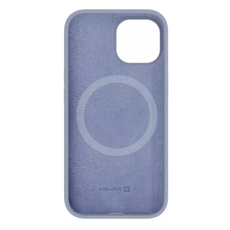 Evelatus Apple iPhone 15 Premium Magsafe Soft Touch silikónové puzdro levanduľovosivé