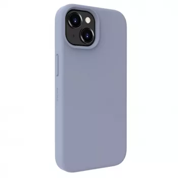 Evelatus Apple iPhone 15 Premium Magsafe Soft Touch silikónové puzdro levanduľovosivé