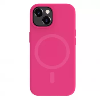 Evelatus Apple iPhone 15 Premium MagSafe Soft Touch silikónové puzdro ružové