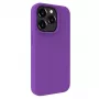 Evelatus Apple iPhone 15 Pro Premium MagSafe Soft Touch silikónové puzdro tmavofialové