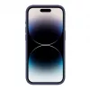 Evelatus Apple iPhone 15 Pro Premium MagSafe Soft Touch silikónové puzdro Midnight Blue
