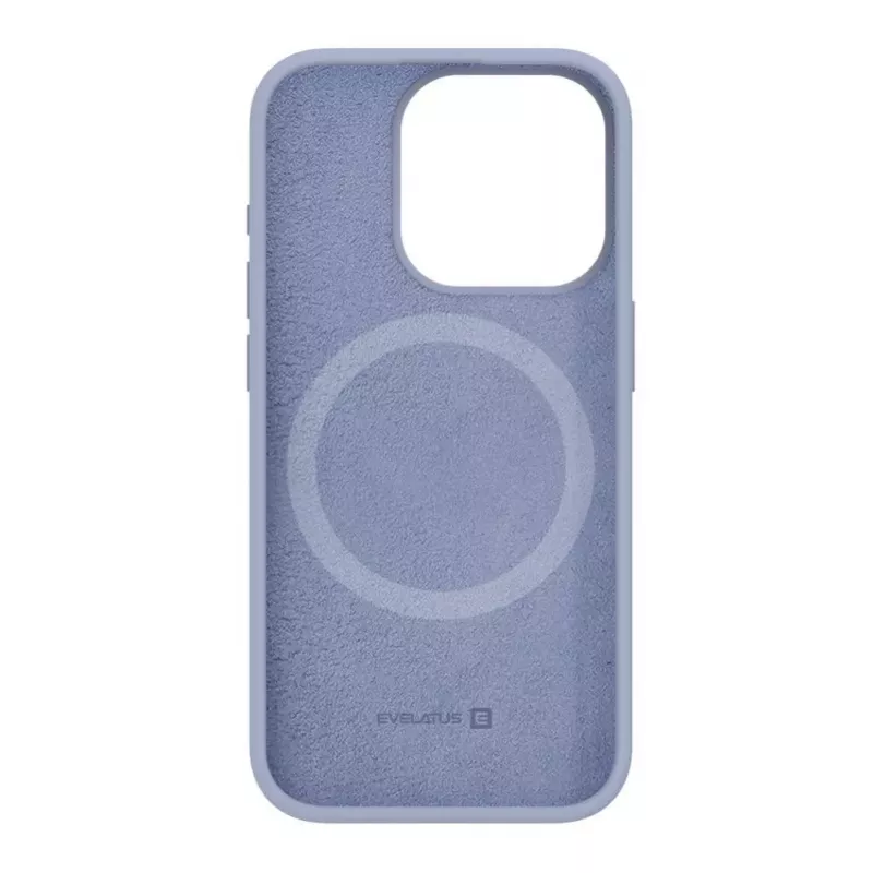 Evelatus Apple iPhone 15 Pro Premium Magsafe Soft Touch silikónové puzdro levanduľovosivé