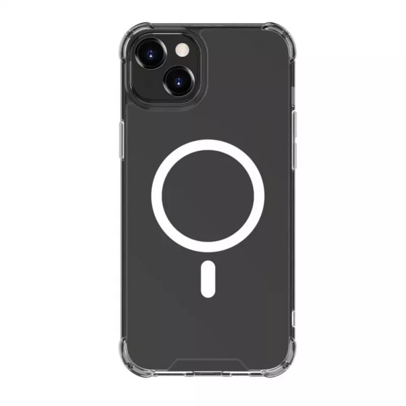 Evelatus Apple iPhone 15 Plus nárazuvzdorné puzdro s MagSafe transparentné